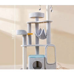 Large Cat Scratching & Jumping Platform