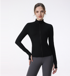 Women's Active Zip Jacket for Yoga & Running